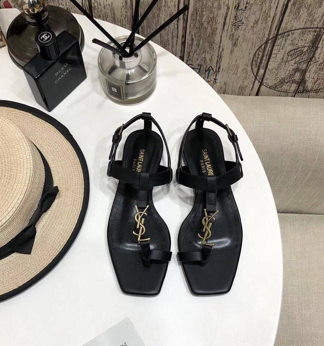 Saint Laurent Cassandre Sandals