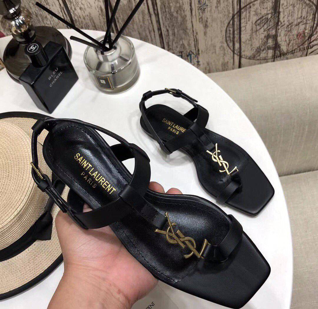 Saint Laurent Cassandre Sandals