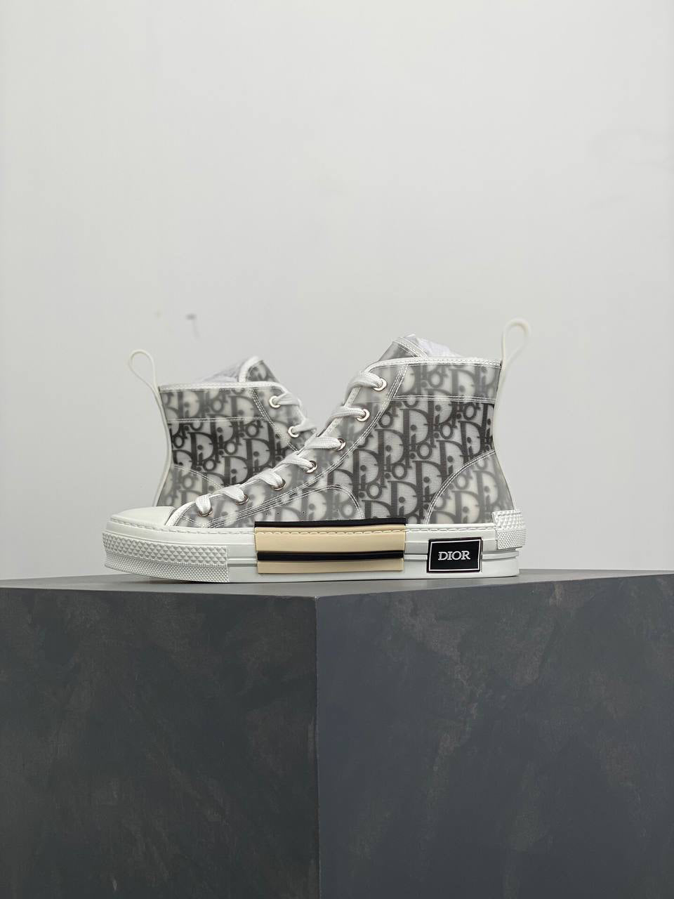 Dior B23 High-Top Sneaker Oblique