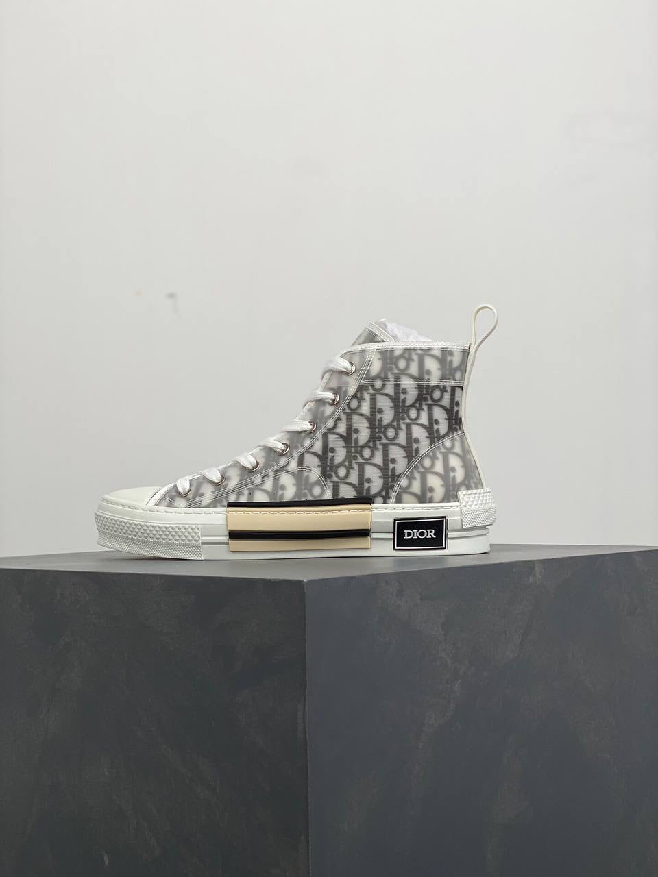 Dior B23 High-Top Sneaker Oblique