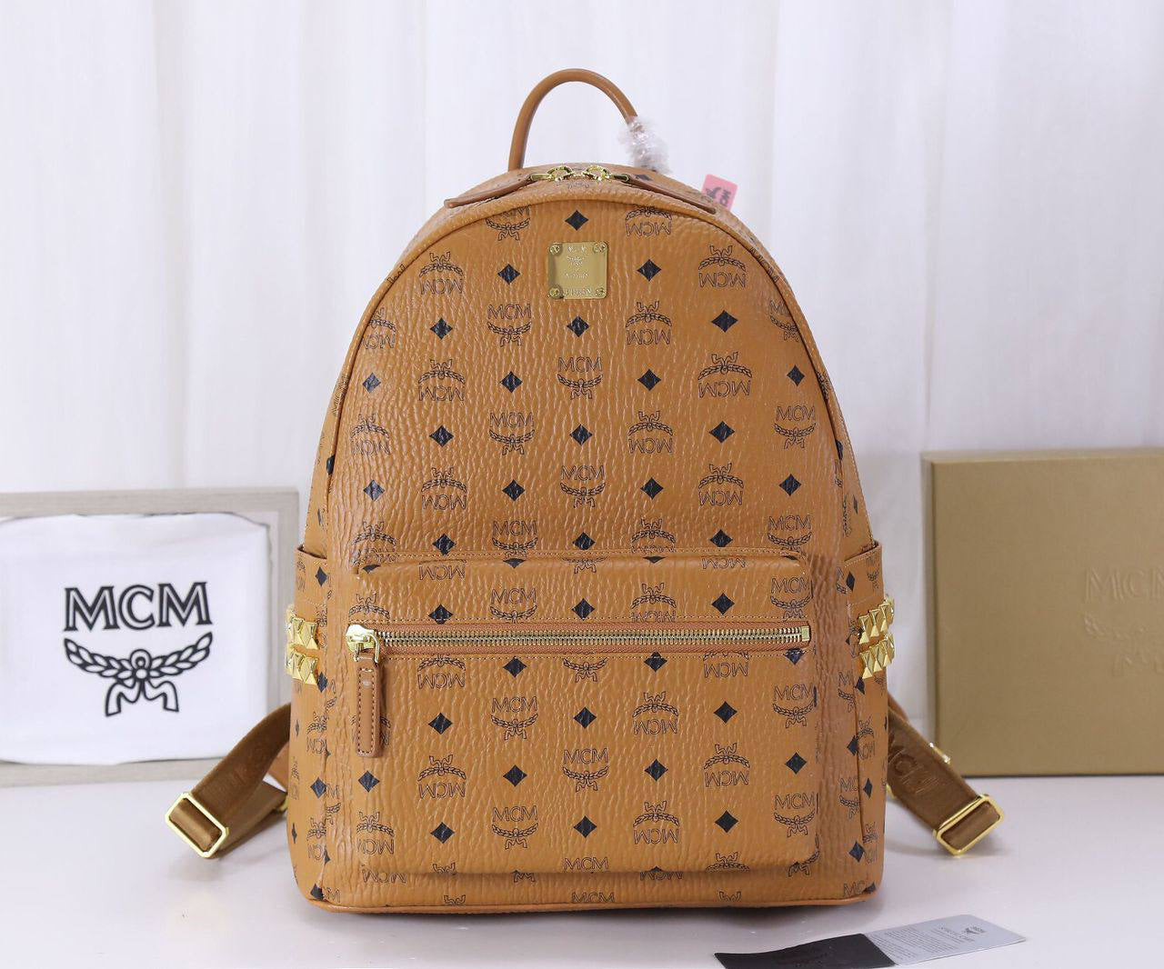 MCM Stark Stud Backpack