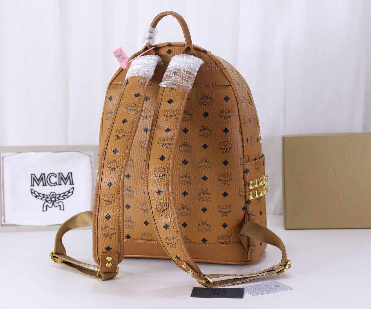 MCM Stark Stud Backpack