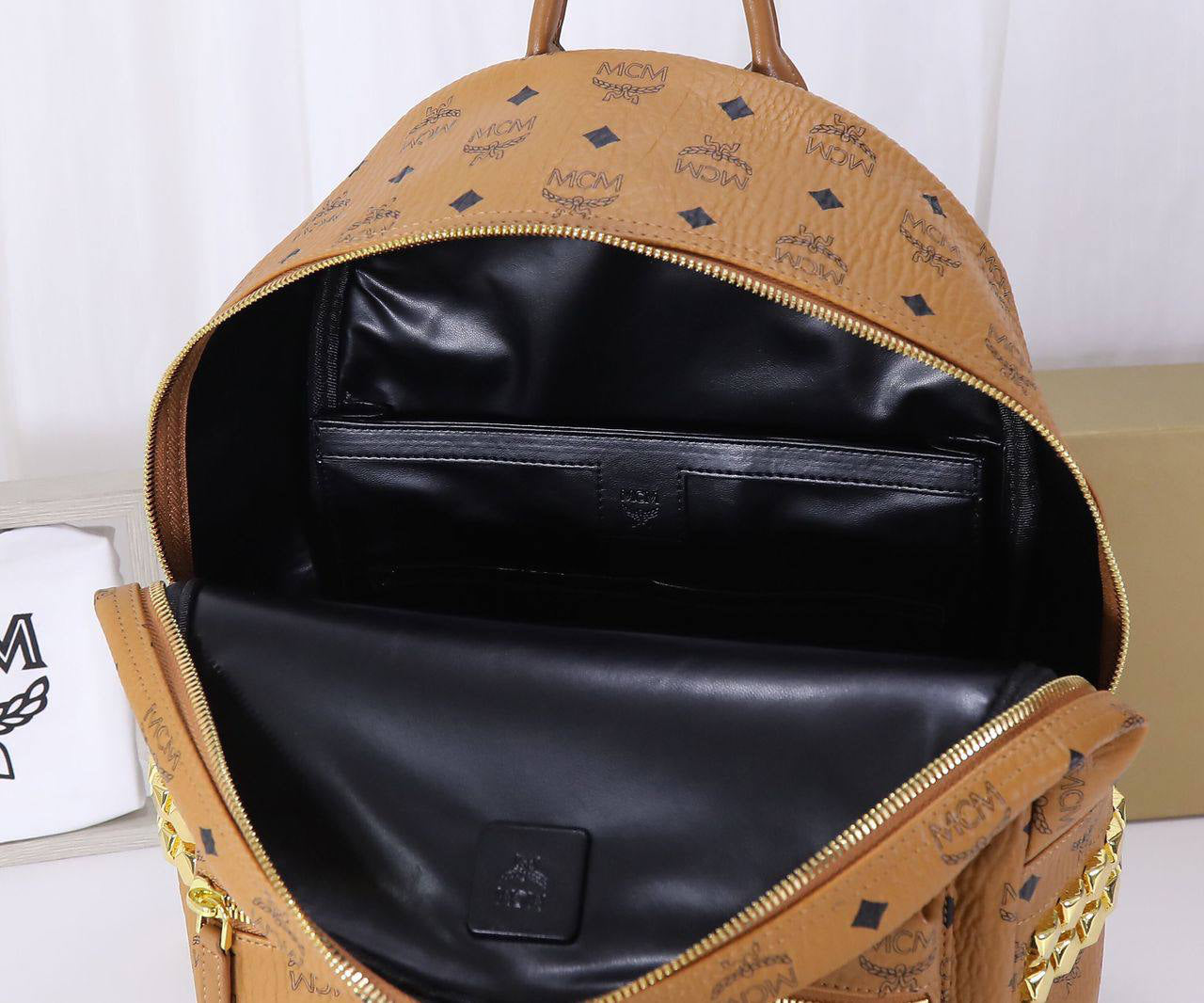 MCM Stark Stud Backpack