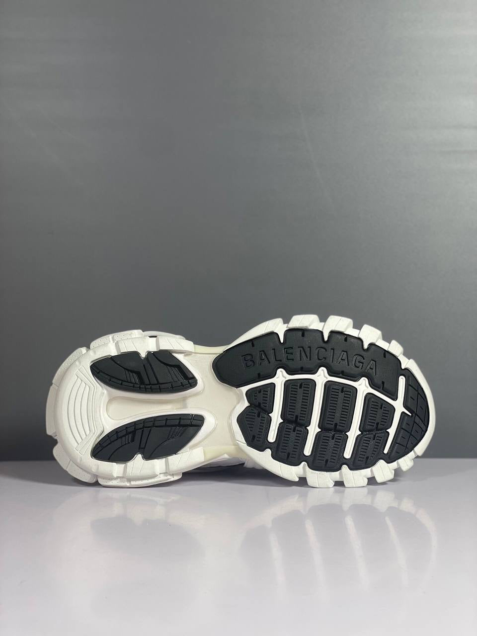 Balenciaga x Adidas Track Forum panelled sneakers