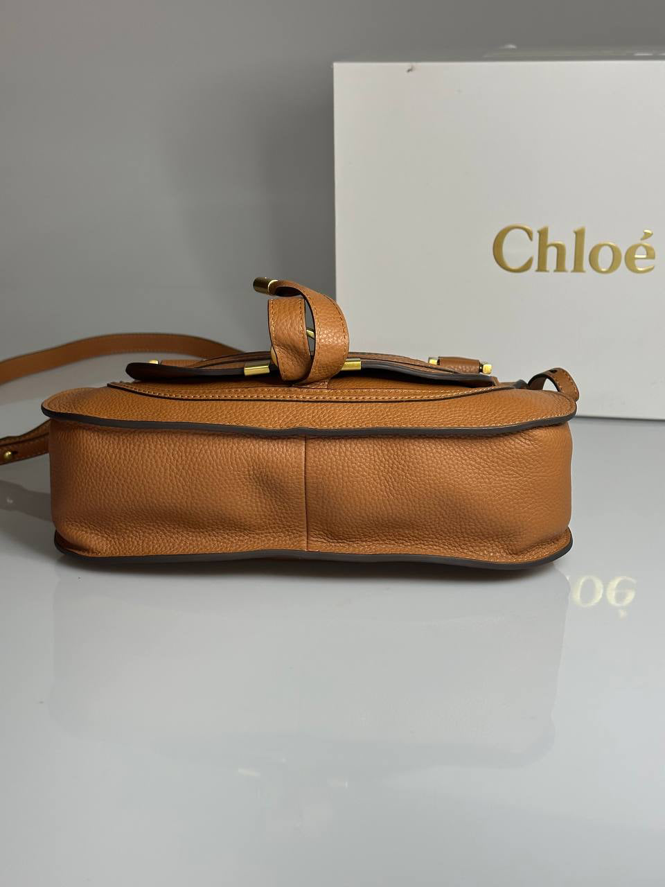 Chloé Marcie Leather Tote Bag
