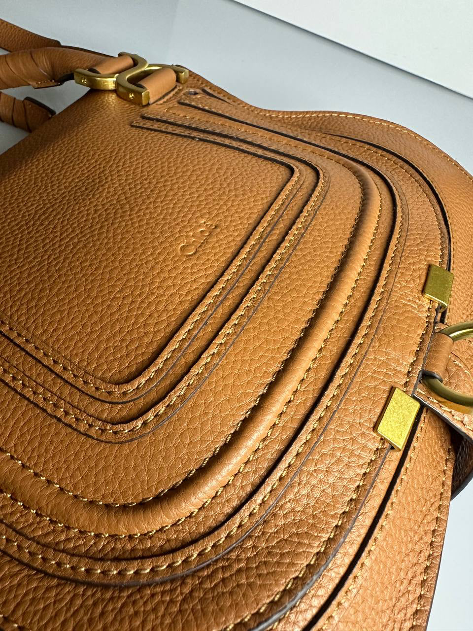Chloé Marcie Leather Tote Bag