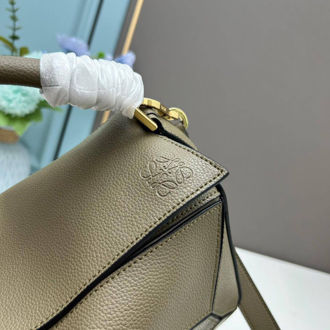 Loewe Medium Leather Puzzle Hobo Bag