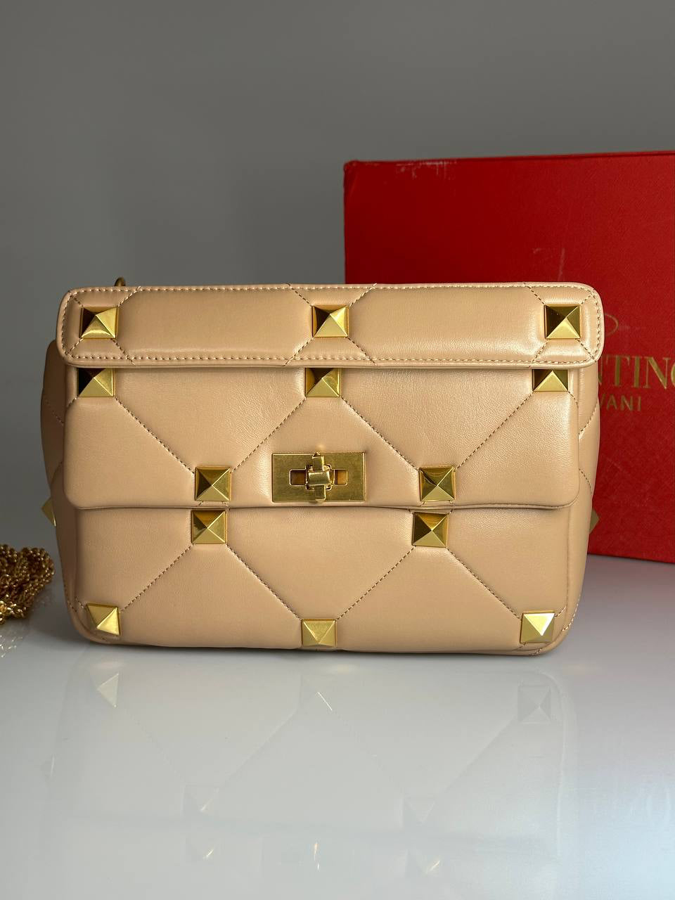 Valentino Garavani Roman Stud Shoulder Bag