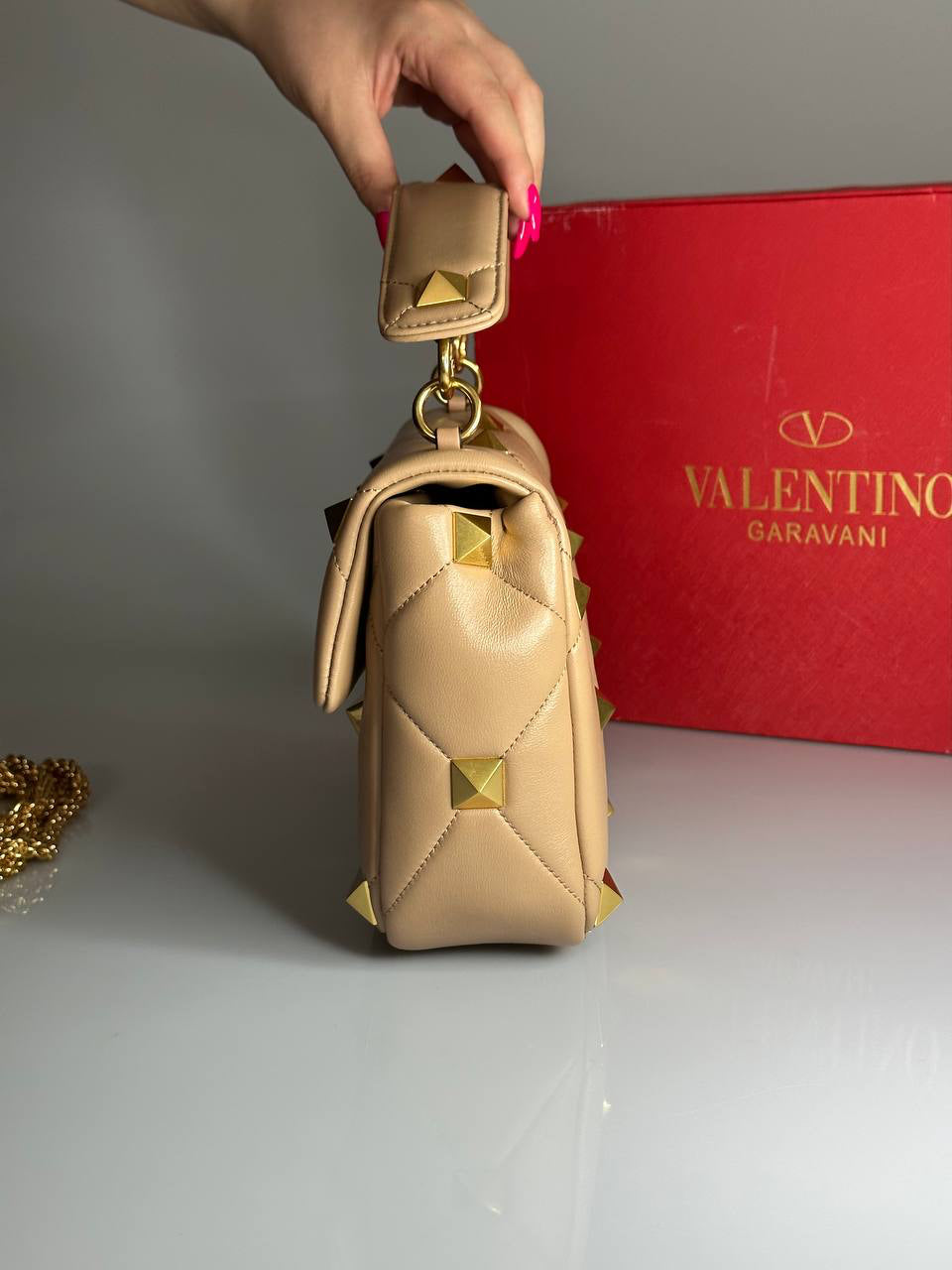 Valentino Garavani Roman Stud Shoulder Bag