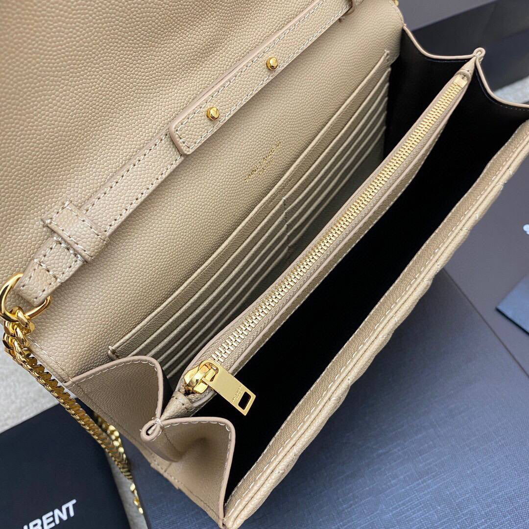 Saint Laurent Envelope Large Quilted chain bag
