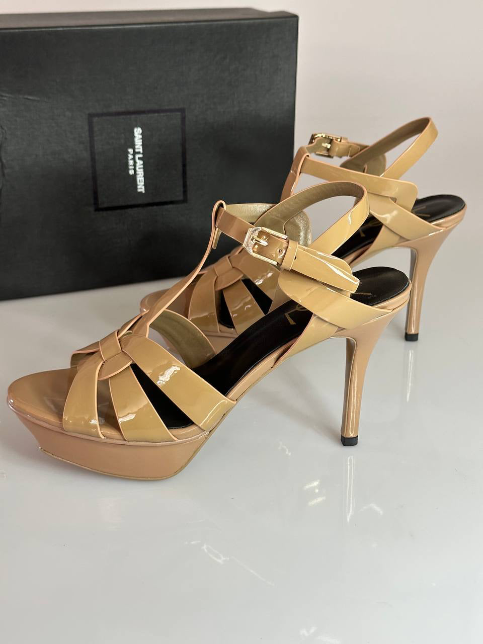Saint Laurent Tribute 135 Platform Sandals