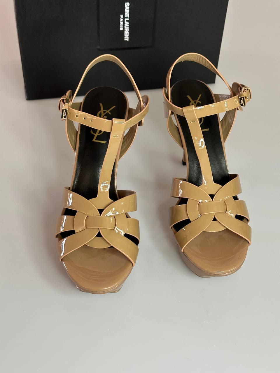 Saint Laurent Tribute 135 Platform Sandals