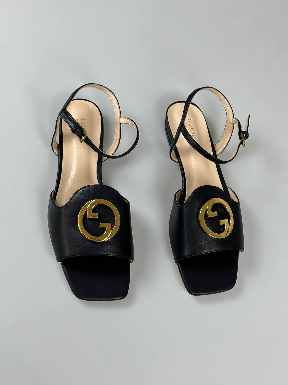 Gucci Blondie leather sandals