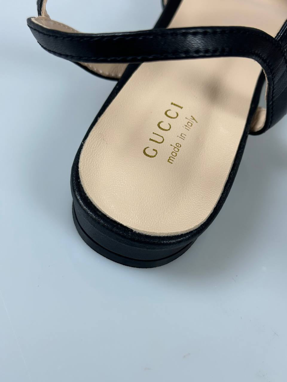 Gucci Blondie leather sandals