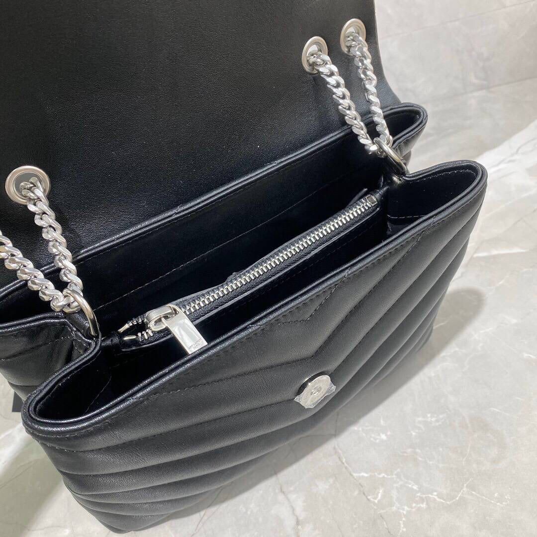 Saint Laurent Loulou Quilted Leather Bag