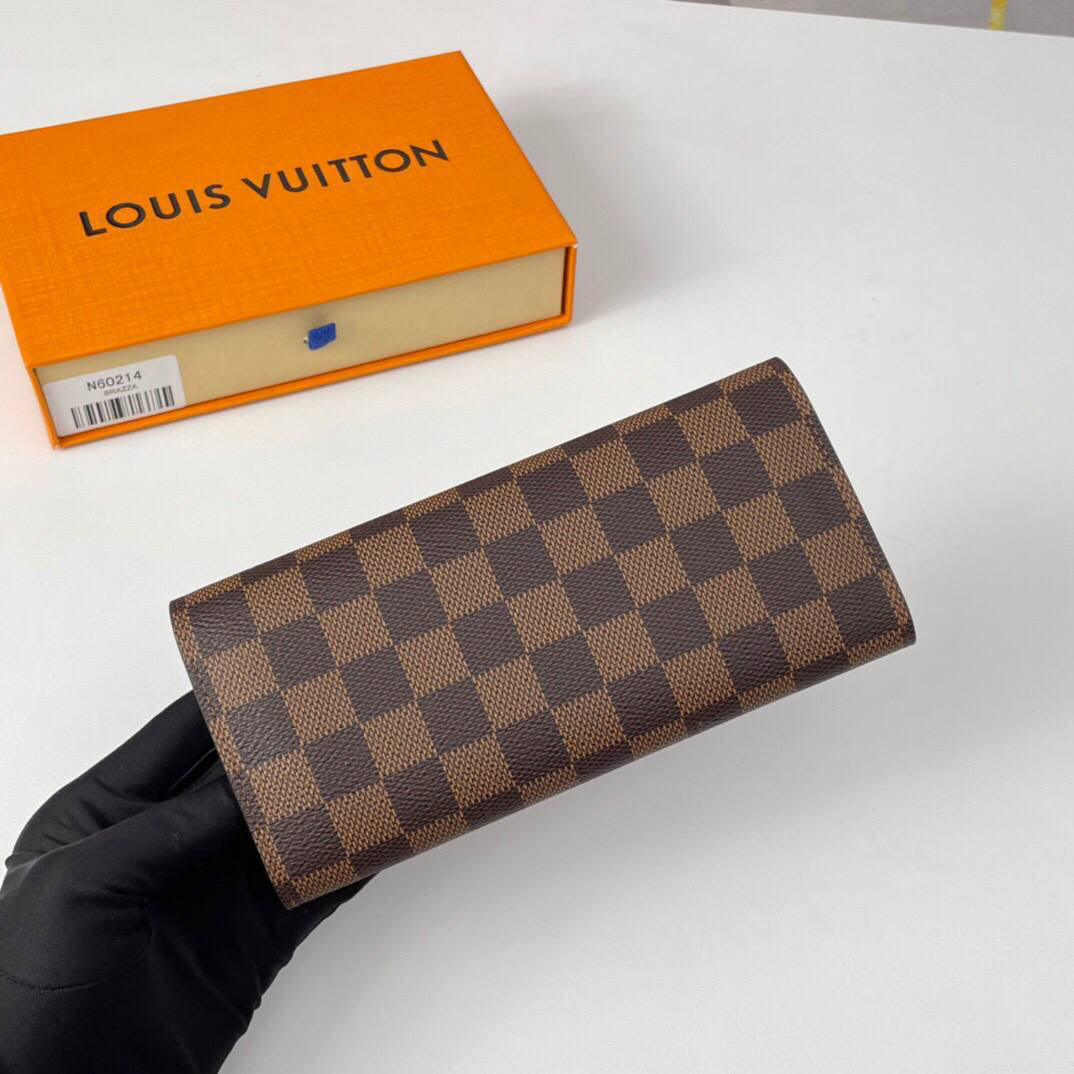Louis Vuitton Emilie Damier Wallet