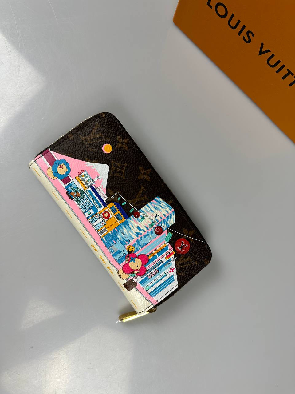 Louis Vuitton Vivienne Holidays Zippy Wallet Monogram Canvas