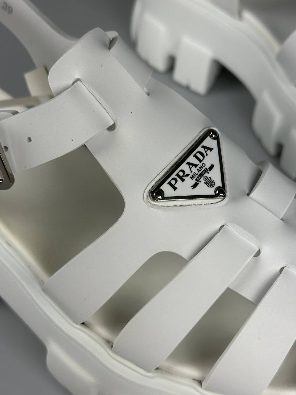 Prada Monolith Platform Sandals