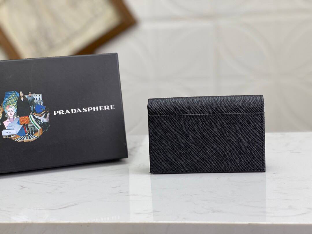 Prada Small Saffiano Wallet