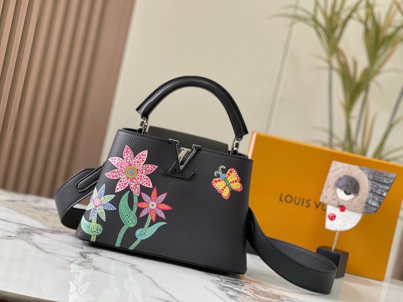 Louis Vuitton x Kusama Capucines BB