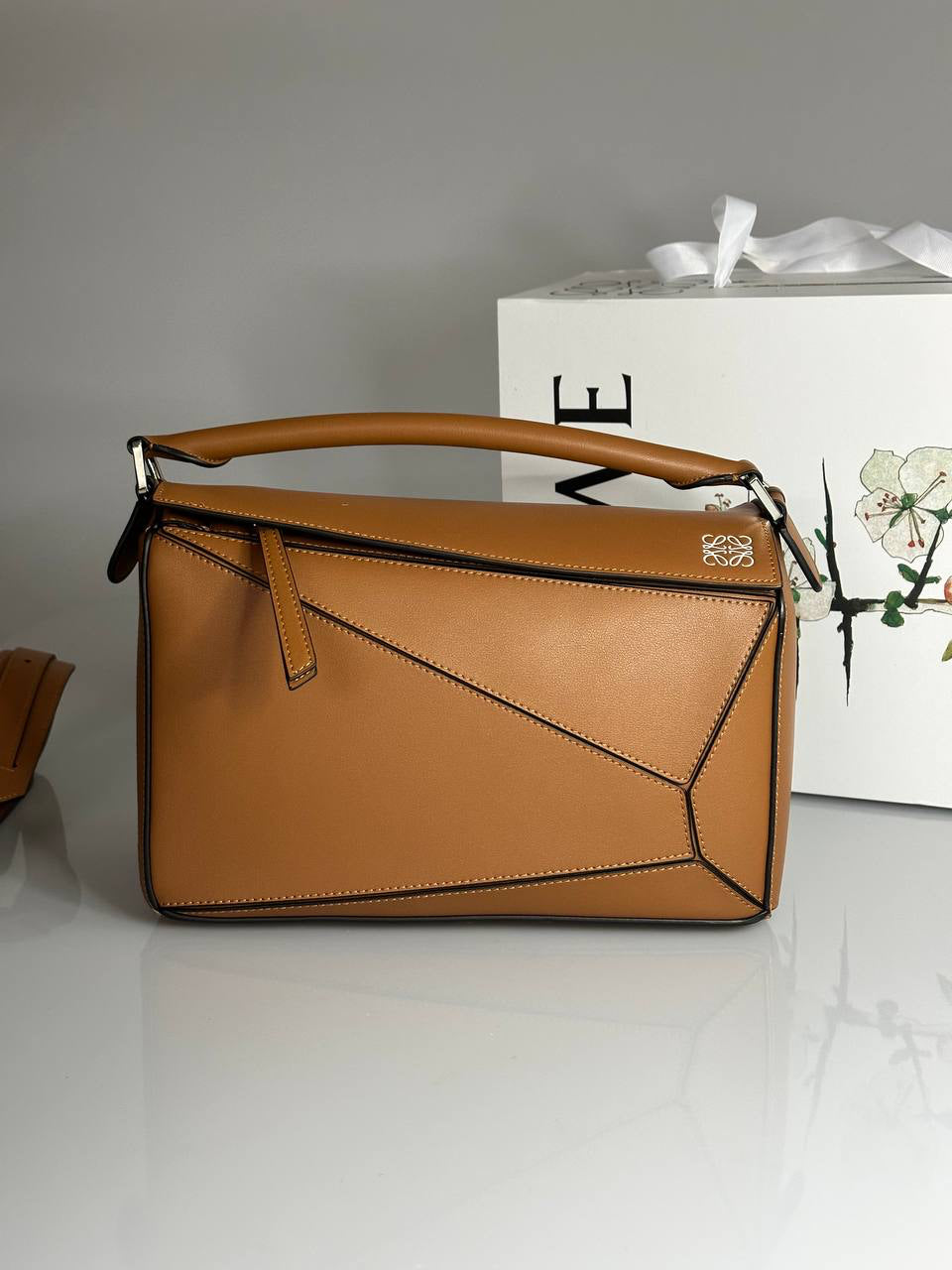 Loewe Medium Leather Puzzle Hobo Bag