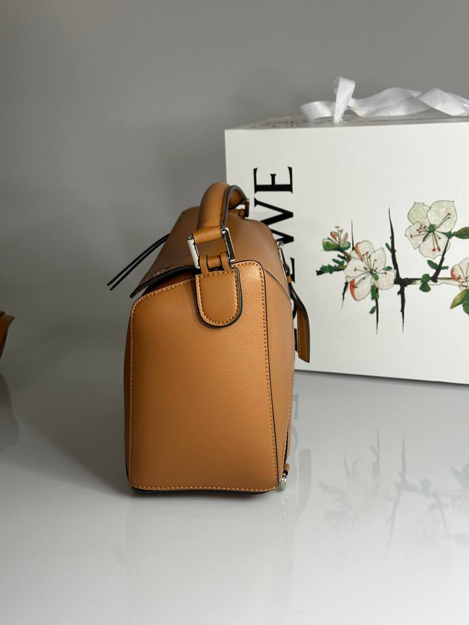 Loewe Medium Leather Puzzle Hobo Bag