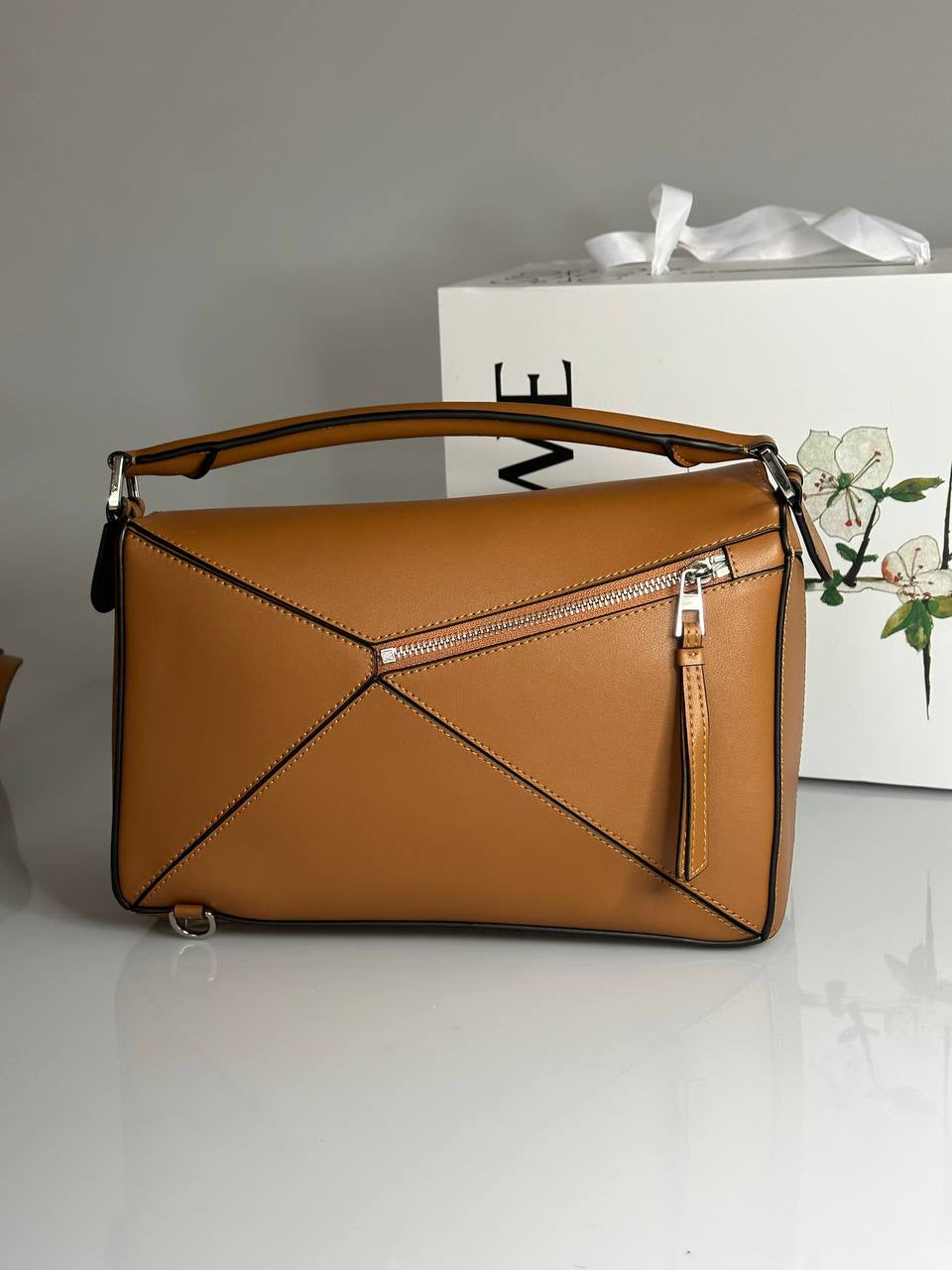 Loewe Medium Leather Puzzle Hobo Bag