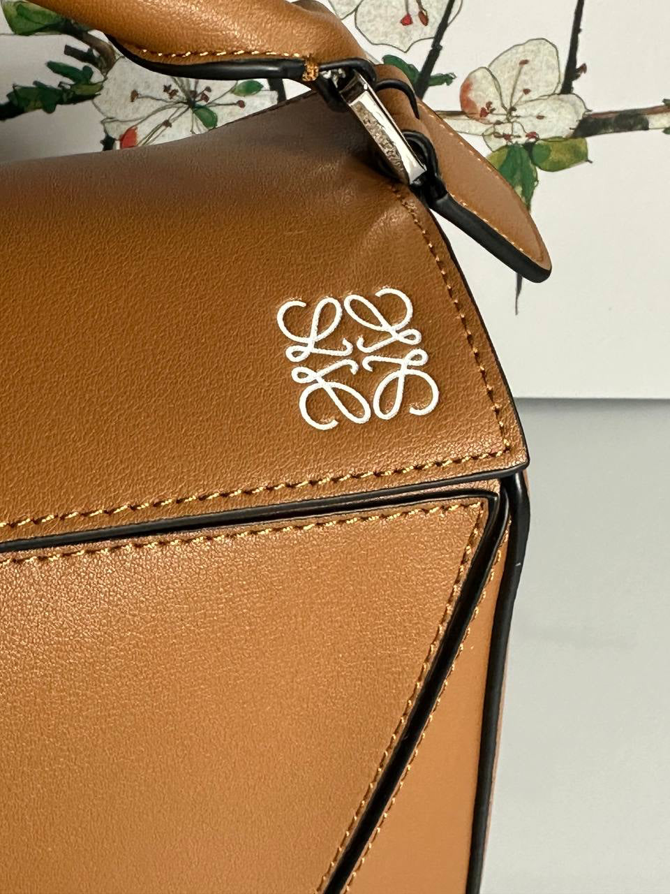 Loewe Medium Leather Puzzle Hobo Bag