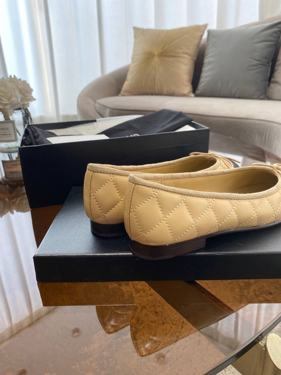 Chanel Ballet Leather Flats