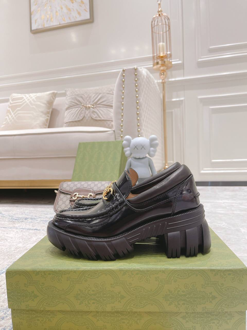 Gucci Horsebit Buckle Platform loafers