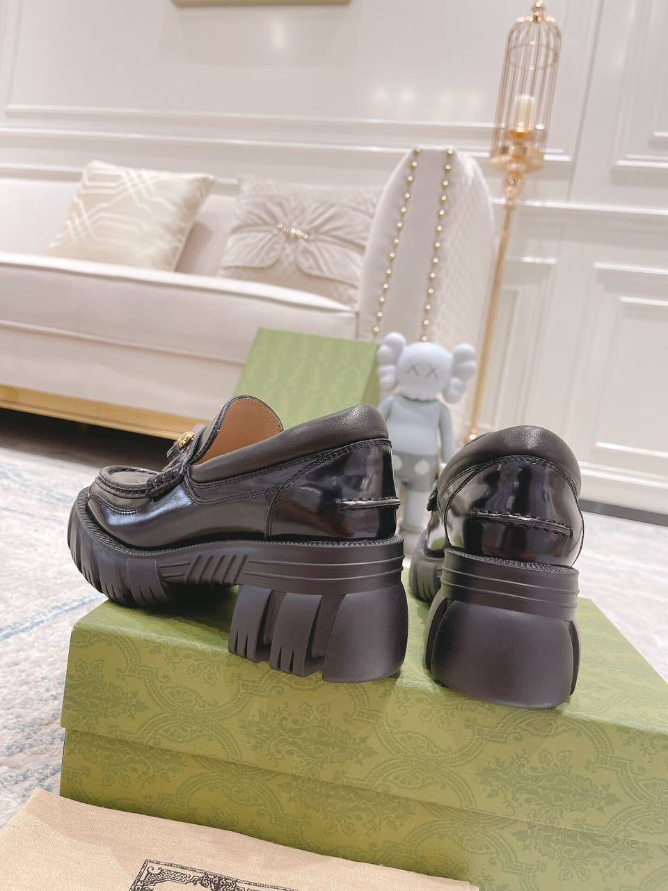 Gucci Horsebit Buckle Platform loafers