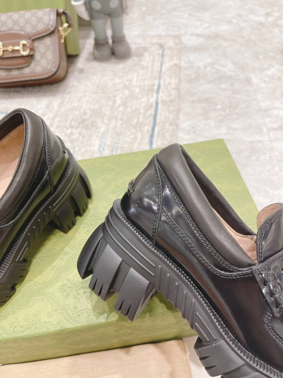 Gucci Horsebit Buckle Platform loafers