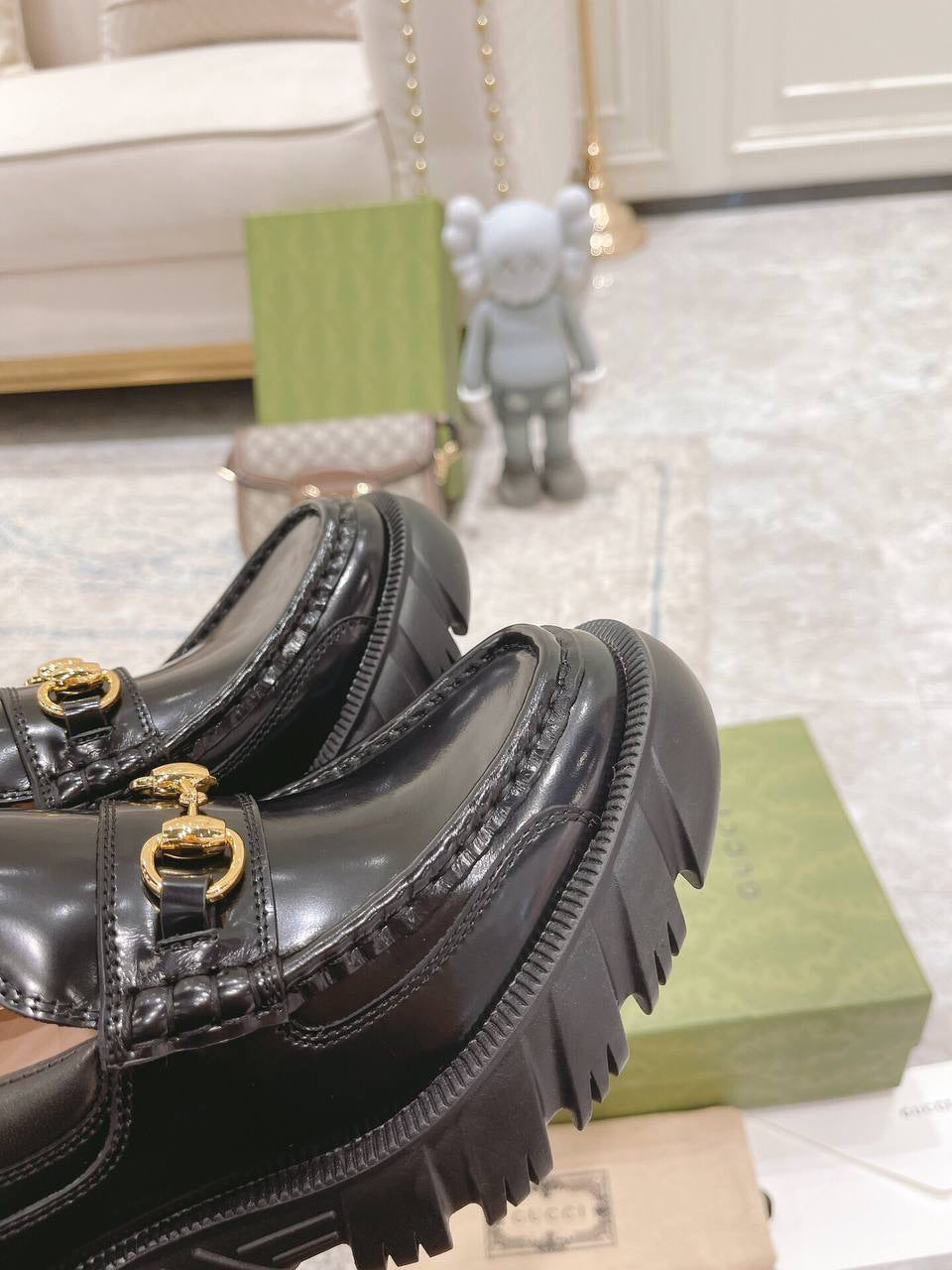Gucci Horsebit Buckle Platform loafers