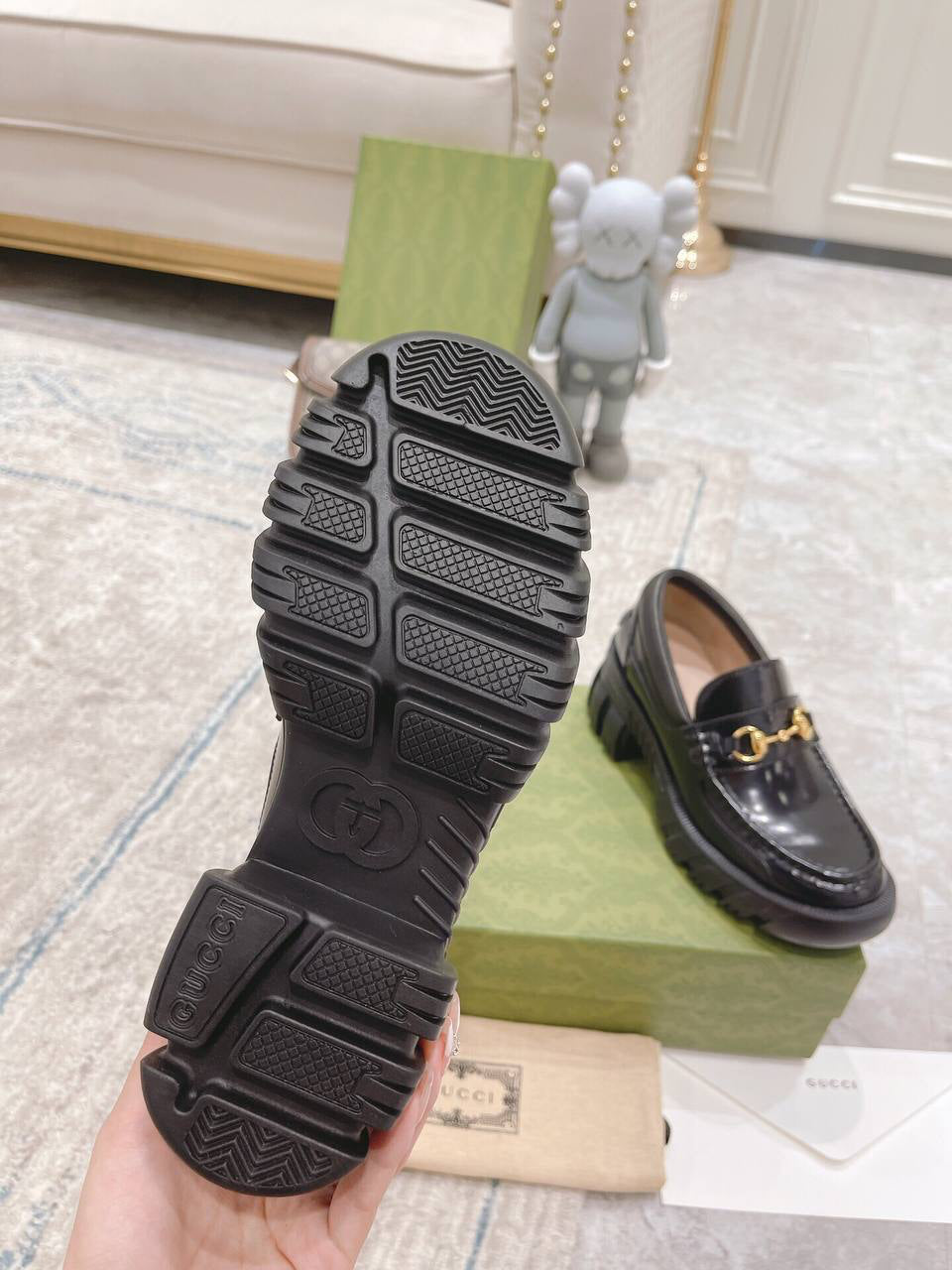 Gucci Horsebit Buckle Platform loafers