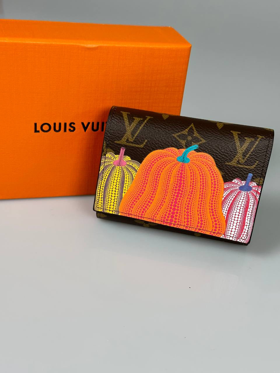 Louis Vuitton x Kusama Pumpkin Small Wallet