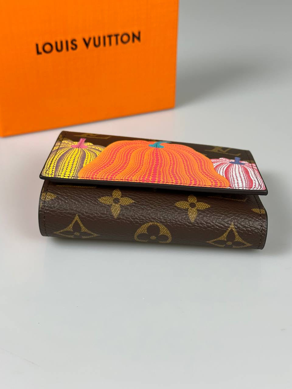 Louis Vuitton x Kusama Pumpkin Small Wallet