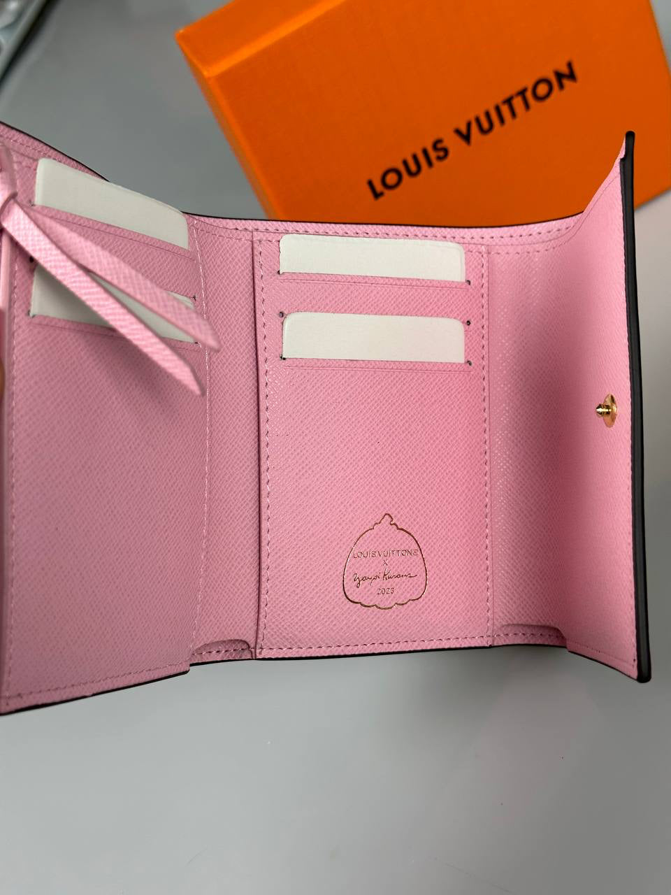 Louis Vuitton x Kusama Pumpkin Small Wallet