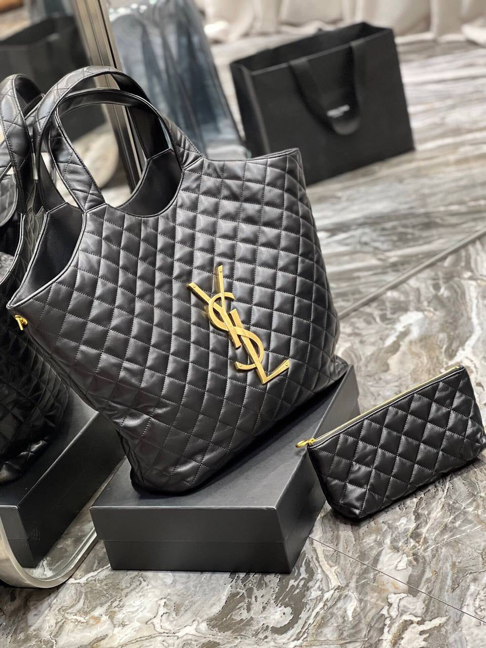 Saint Laurent Icare Maxi Shopping Bag