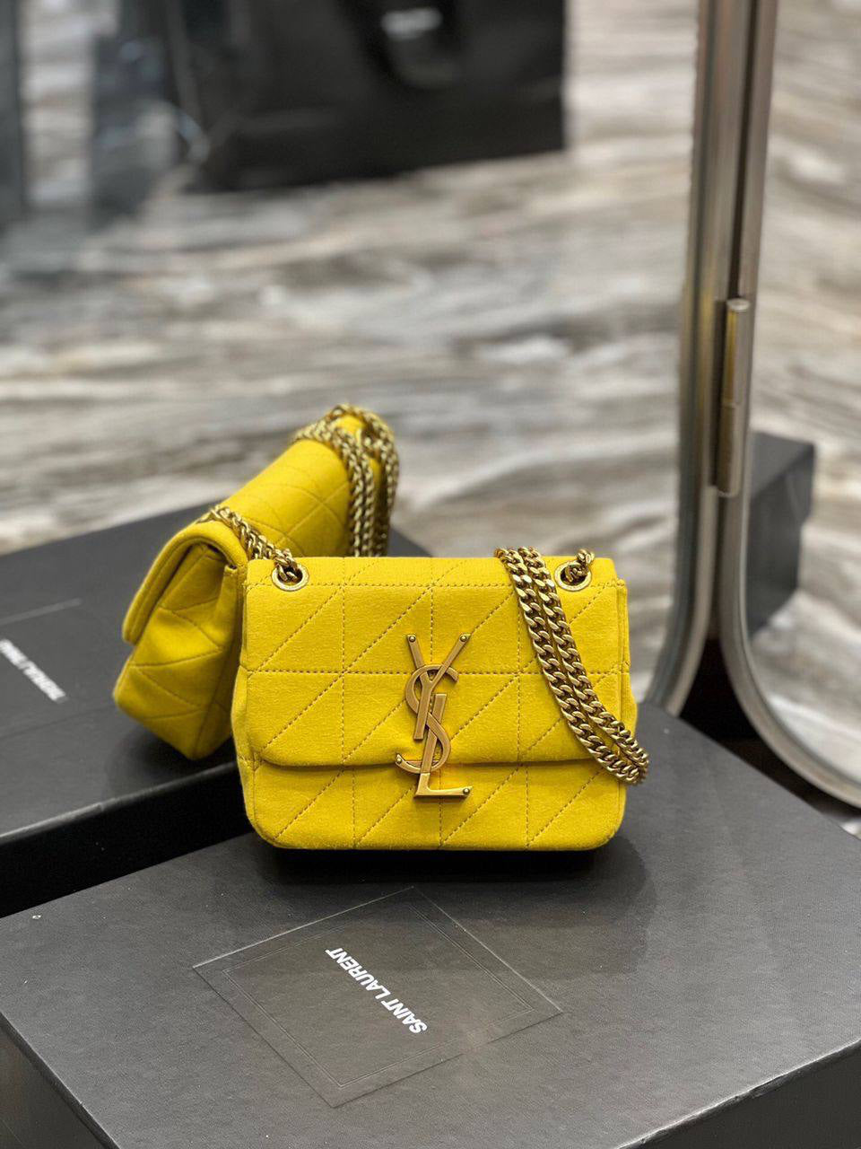 Saint Laurent Jamie Mini Quilted Shoulder Bag