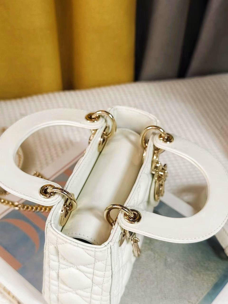 Dior Lady Latte Cannage