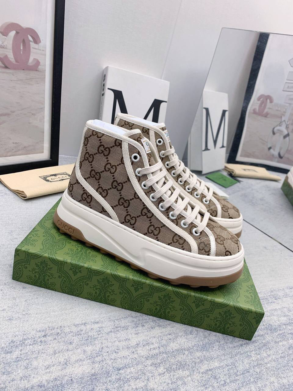 Gucci High Top Trainers