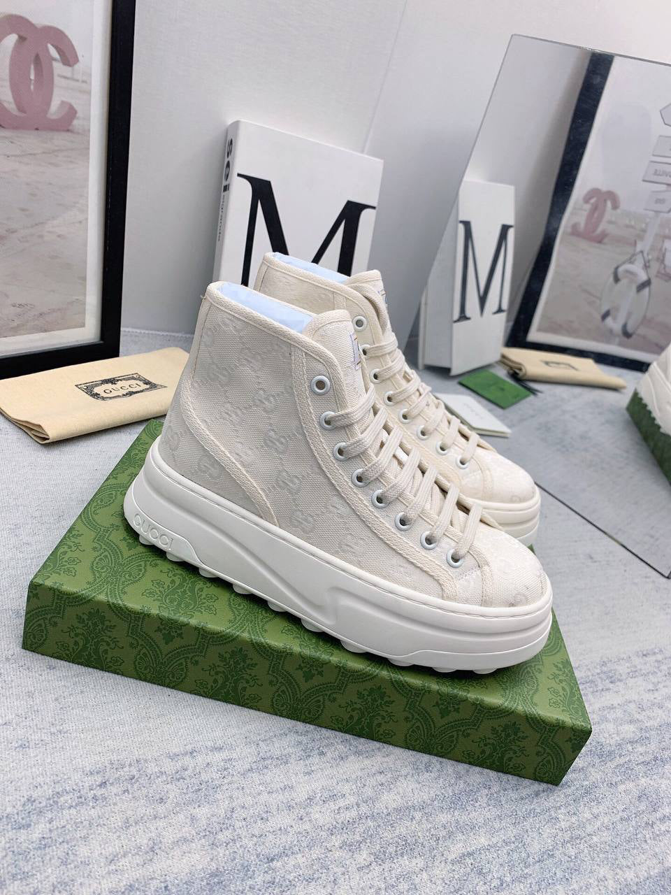 Gucci High Top Trainers