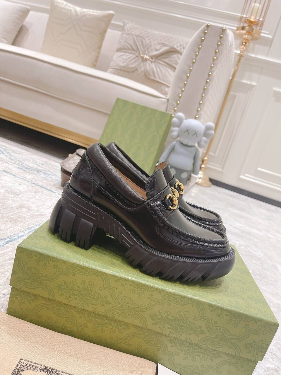 Gucci Horsebit Buckle Platform loafers